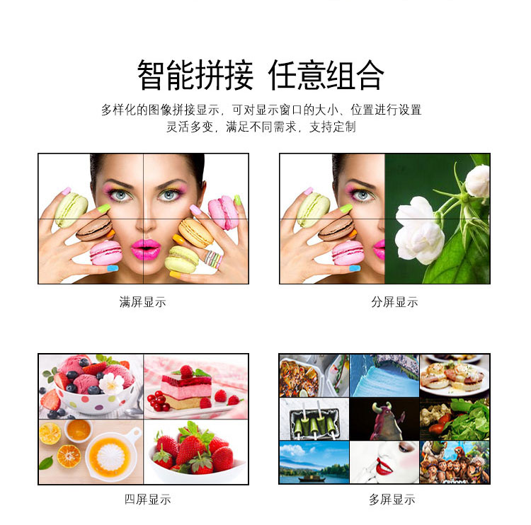 智能拼接，任意組合